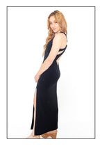 Load image into Gallery viewer, eleanor maxi dress in black